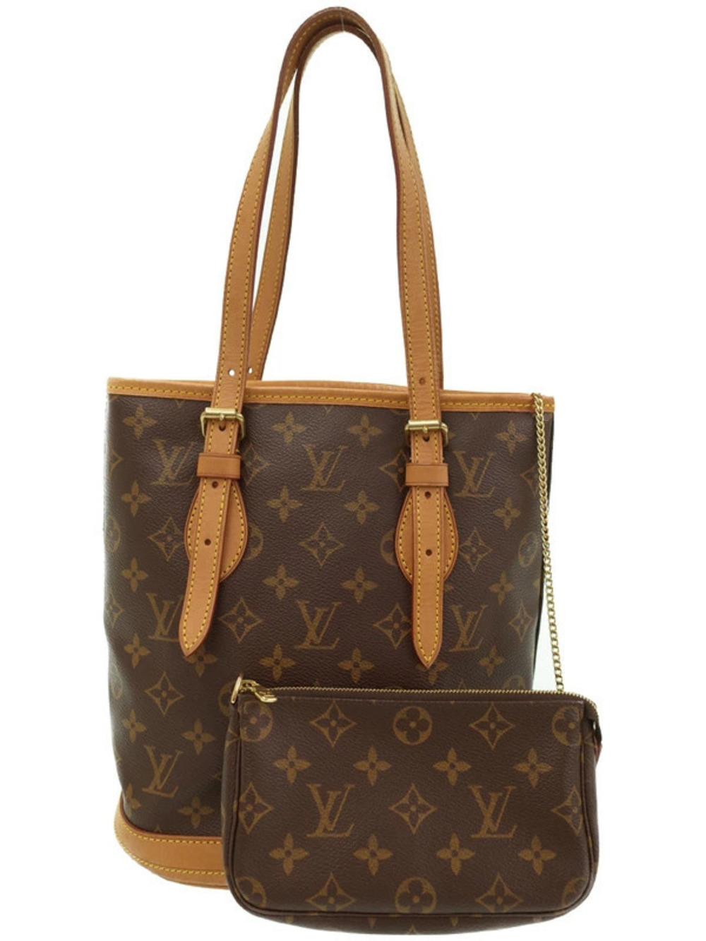 Louis Vuitton Monogram Bucket Shoulder Bag